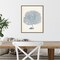 Antique Coral Collection I by Vision Studio 16-in. W x 20-in. H. Canvas Wall Art Print Framed in Grey